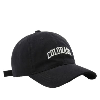New Embroidered Letter Baseball Hat Sun Protection