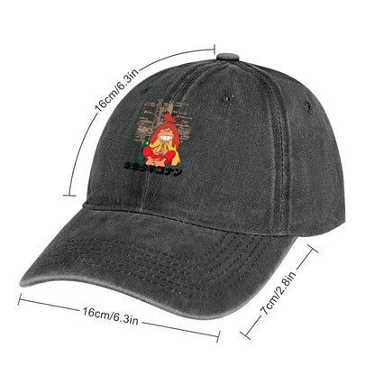 Future Boy Conan Anime - Inspired, 'Future Boy Conan' Manga Design Washed Baseball Cap