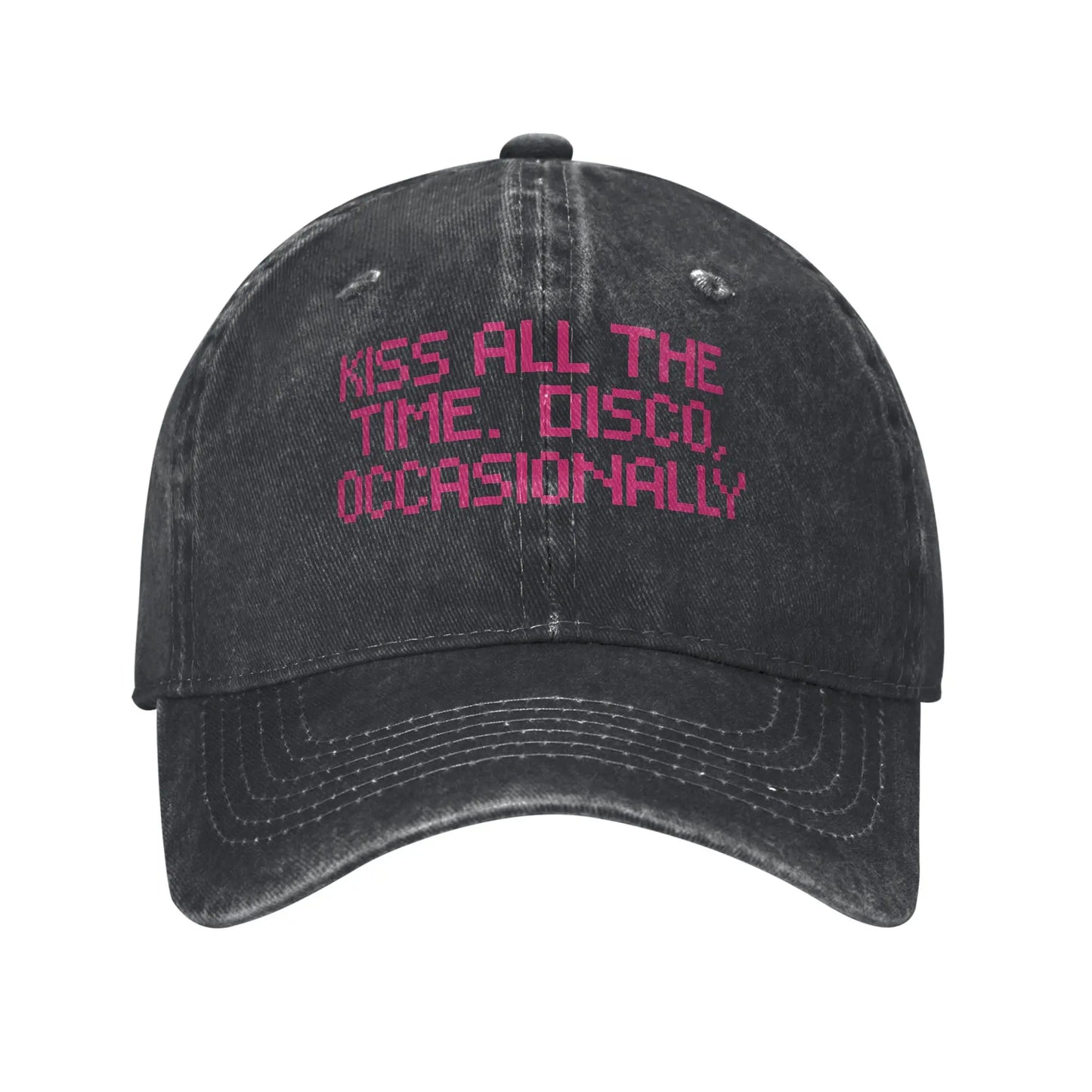 Kiss All the Time Casual Baseball Cap Harrys Styles Album Rock Trucker Hat