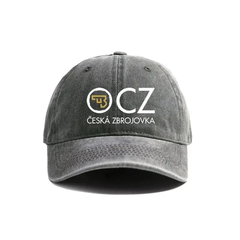 Ceska Zbrojovka Baseball Caps Distressed Hats CZ Firearms Cap Men Women
