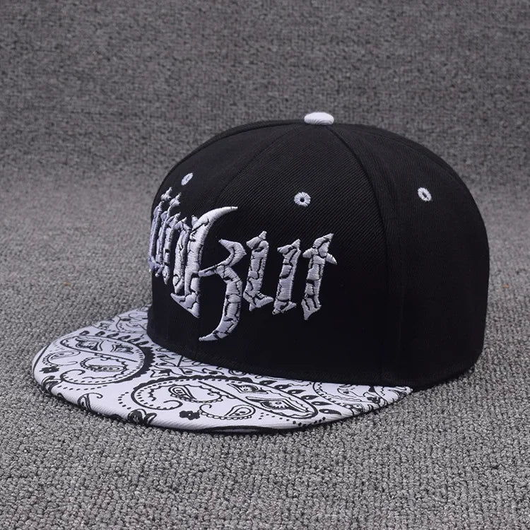 Letter Embroidery Hip Hop Caps For Men Women Fashion Cool Snapback Hat