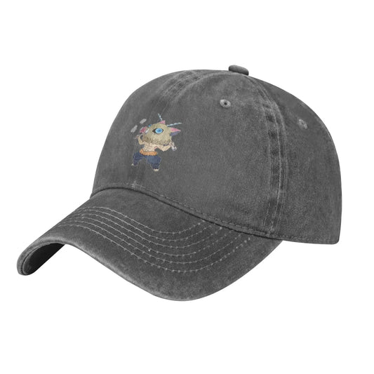 Slayer Demon Anime Teams Denim Baseball Caps