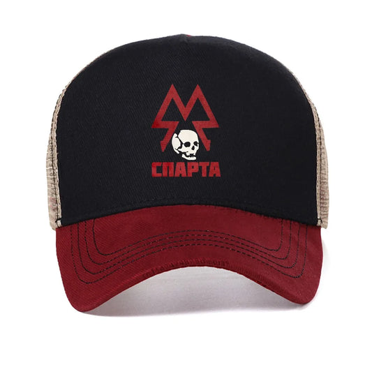 Metro Exodus Print Baseball Cap Fashion Mask Toxic Games Man's Vintage Harajuku Sun Caps