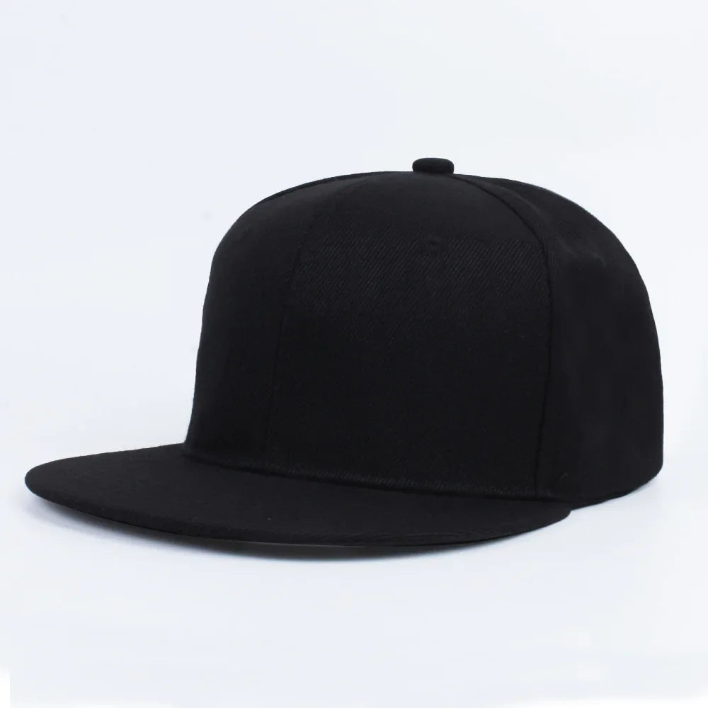 Unisex Cap Acrylic Plain Snapback Hat High Quality Adult Hip Hop Baseball Caps For Men Women