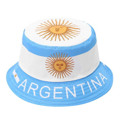 Countries Flag Bucket Hats Fashion Packable Patriotic Sun Cap