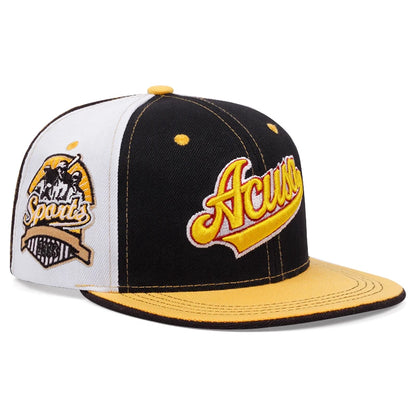 Fashion Acusa Embroidered Men's Color Block Cap Hip Hop Hat Snapback Caps
