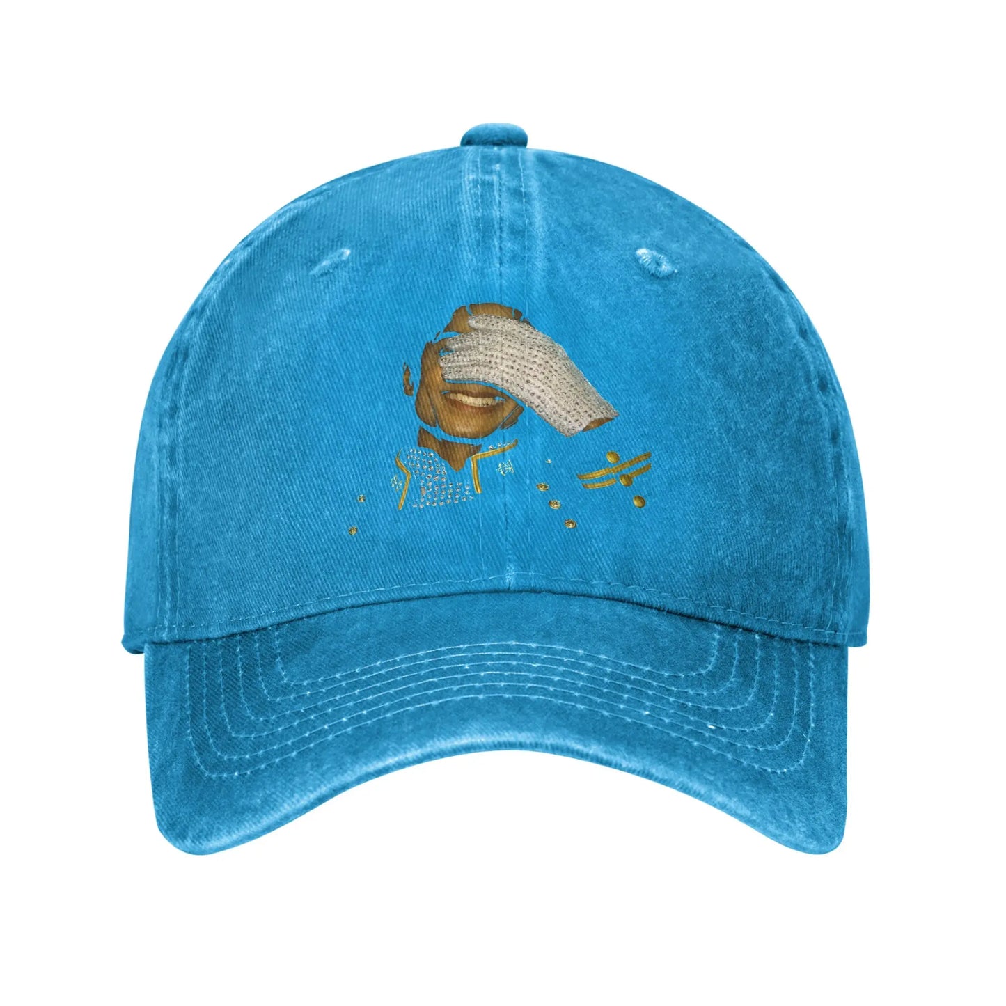 Michaels Jacksons MJ The Musical Print Cap Baseball Cap
