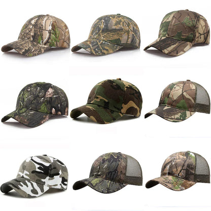 Camouflage Unisex Baseball Men And Women Camouflage Baseball Caps