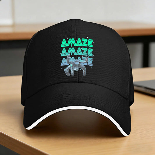 P-Project Hail Mary Amazing Rocky The Alien Neon Portrait Baseball Cap