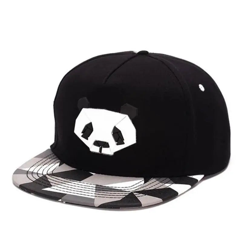 Fashion Spring Summer Lovers Baseball Cap Ms Cute Panda Rubber Snapback Hats