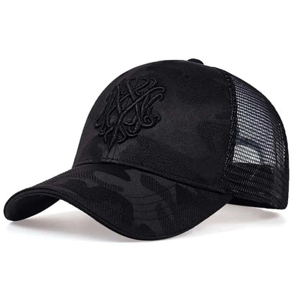 Unisex Letter Printed Embroidery Baseball Net Caps Spring And Summer