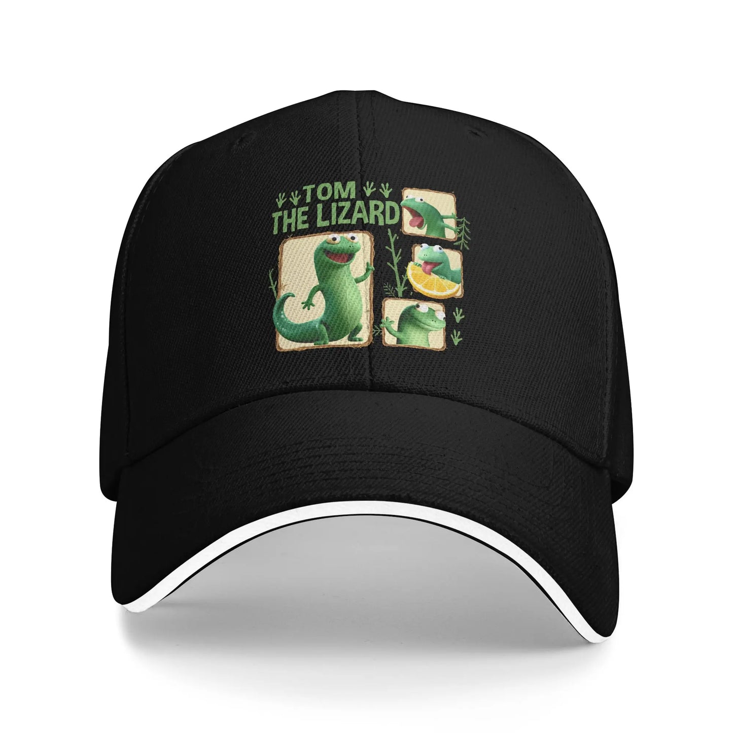 Tom The Lizard  Baseball Cap