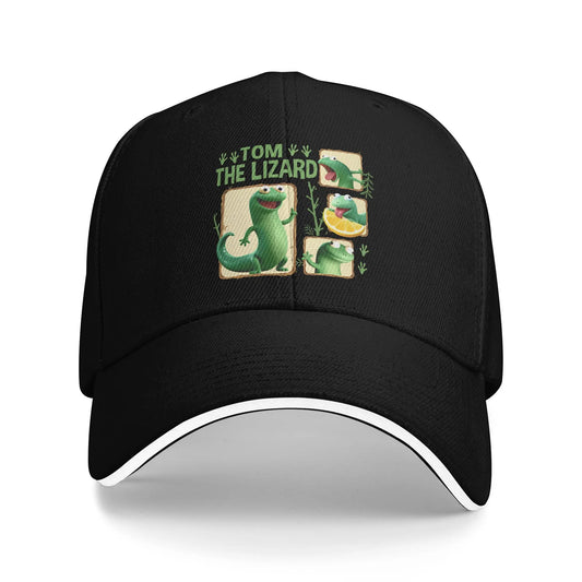 Tom The Lizard  Baseball Cap