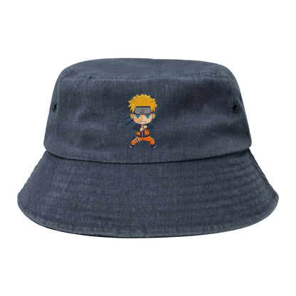 Naruto Bucket Hat For Girl Travel Anime Manga Field Hat