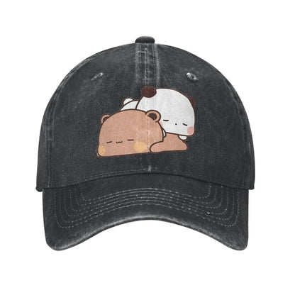 Cute Bubu And Dudu Are Sleeping Casual Baseball Cap