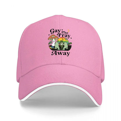 Turtle Adventure Party Baseball Cap With Moon And Mushrooms