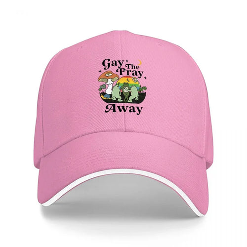 Turtle Adventure Party Baseball Cap With Moon And Mushrooms
