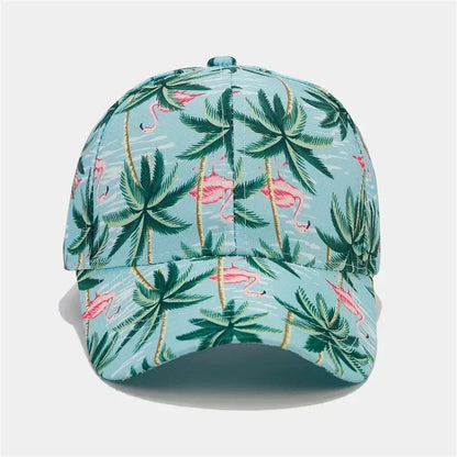 Four Seasons Polyester Print Casquette Baseball Cap