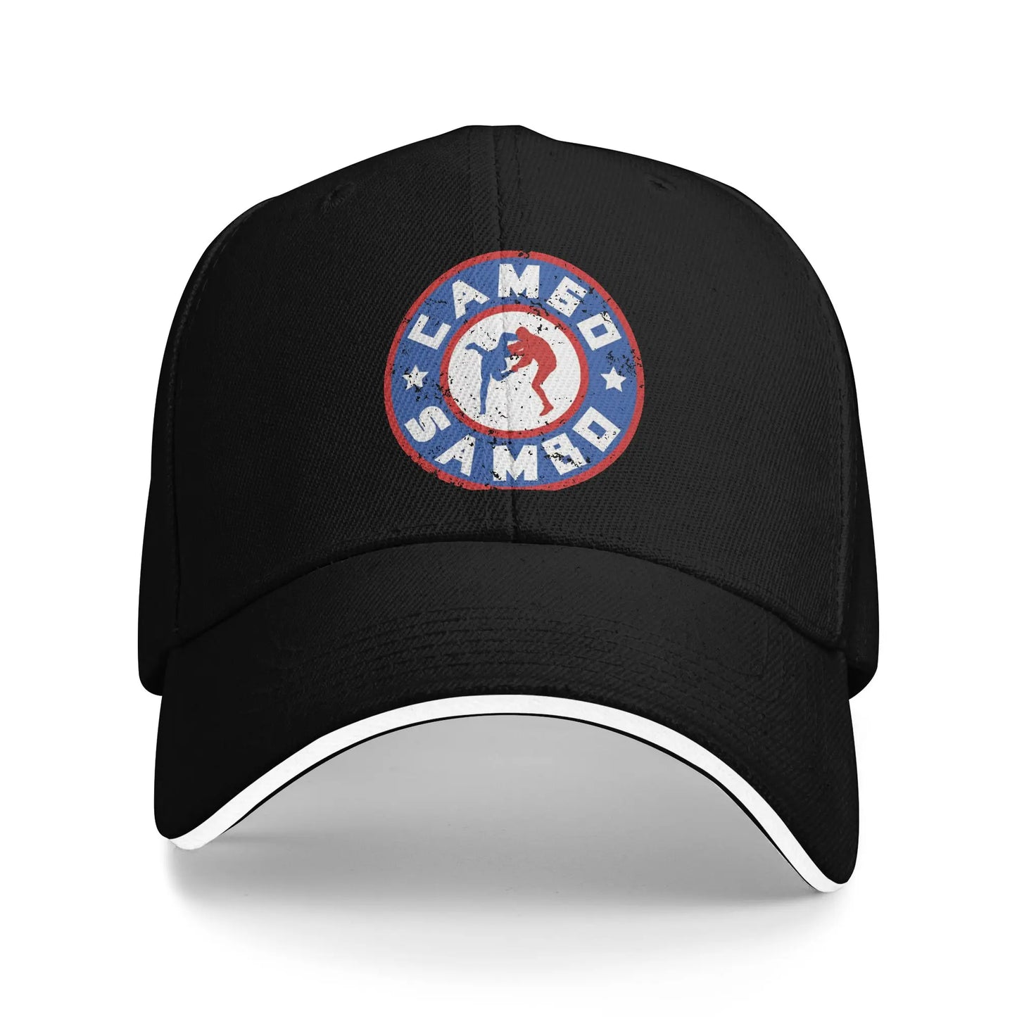 Sambo Dagestan Wrestling Russian Flag Baseball Cap