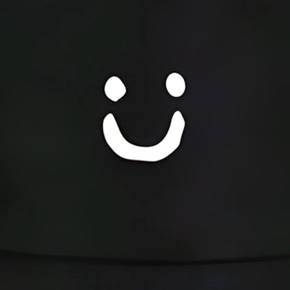 Smile Pattern Embroidered Fisherman's Hat