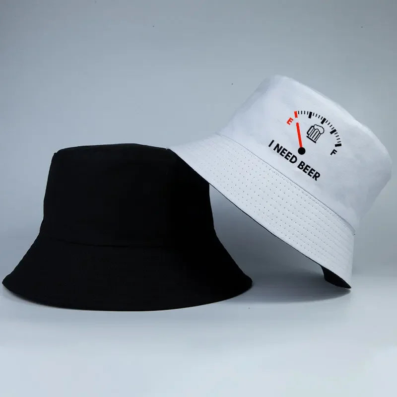 I Need Beer Reversible Bucket Hat For Woman Man
