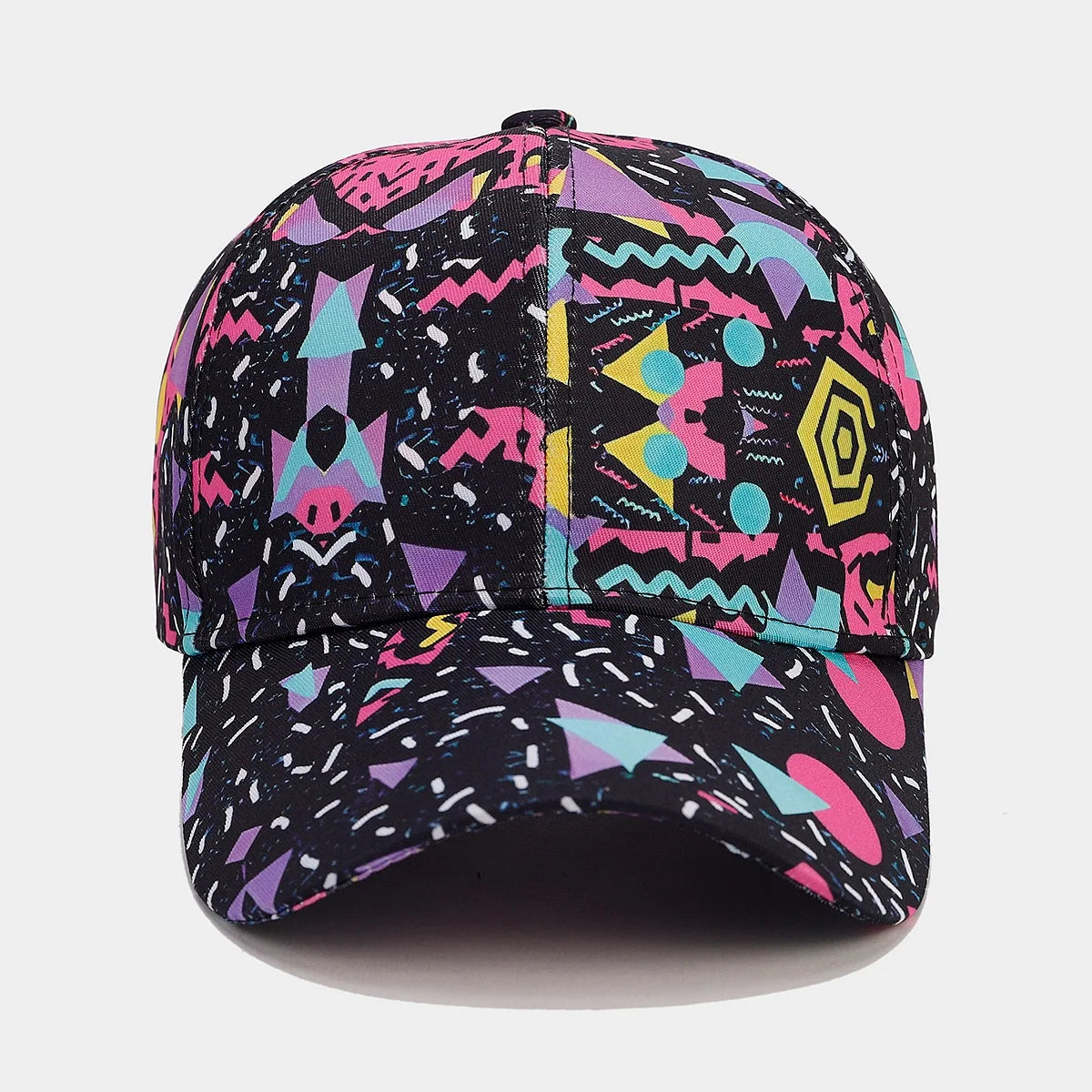 Spring/Summer Graffiti Baseball Hat Thin Retro Soft Top Duck Tongue Hat Unisex