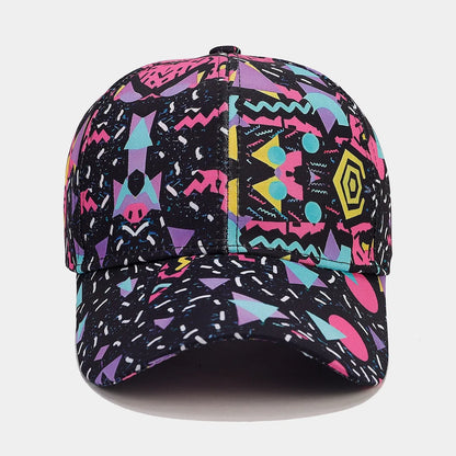 Spring/Summer Graffiti Baseball Hat Thin Retro Soft Top Duck Tongue Hat Unisex