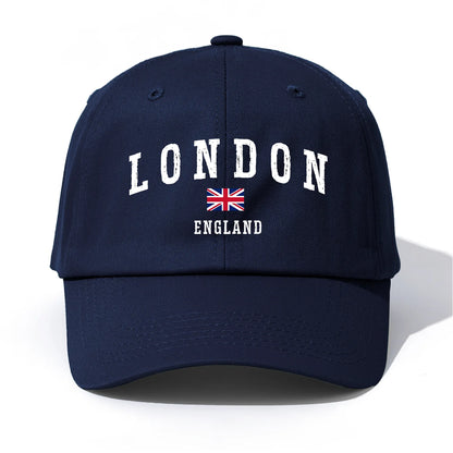 LONDON Print Baseball Cap For Adults