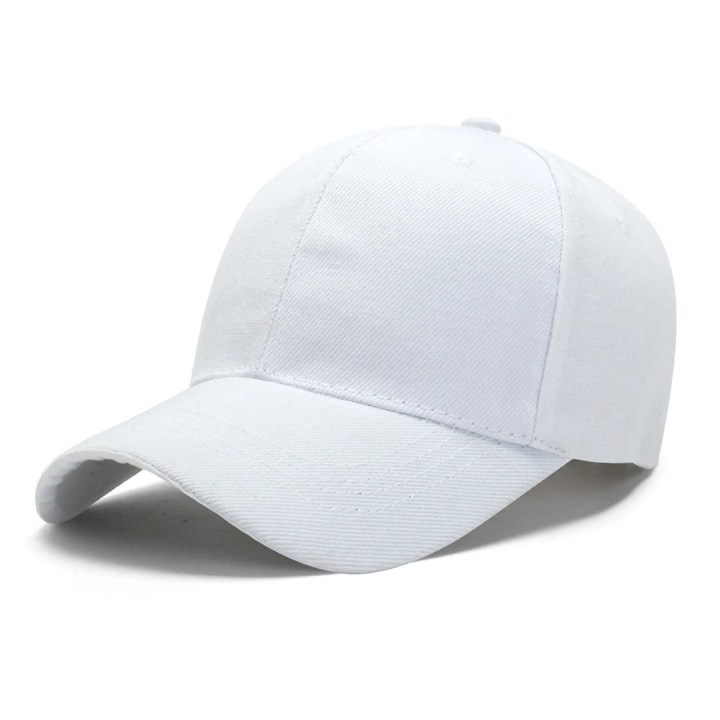 Solid Hat Smooth-Plate Sun Visor Cap Unisex Baseball Caps
