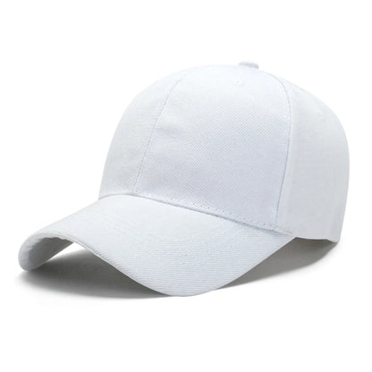 Solid Hat Smooth-Plate Sun Visor Cap Unisex Baseball Caps