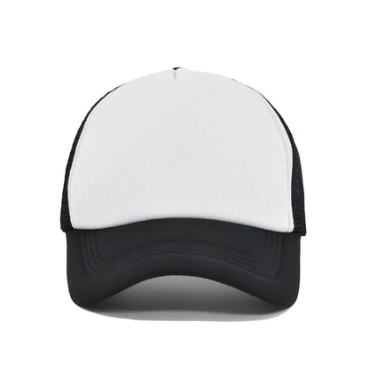 15 Colors Mesh Baseball Cap Adjustable Snapback Hats For Women Men