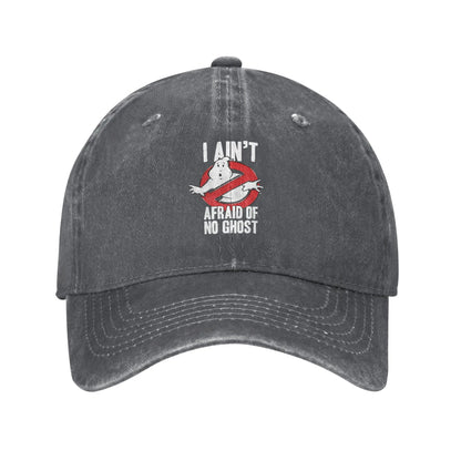 Ghostbusters I Ain't Afraid Of No Ghost Washed Baseball Cap