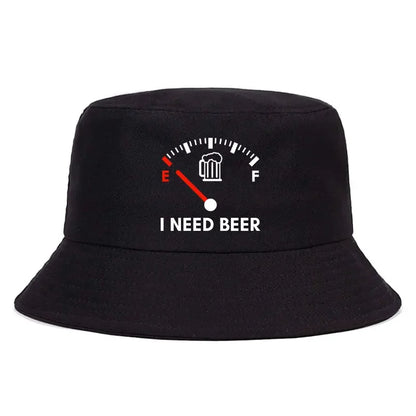 I Need Beer Reversible Bucket Hat For Woman Man