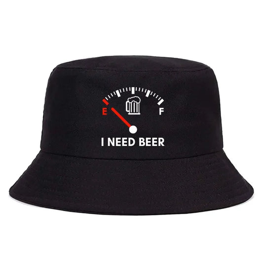 I Need Beer Reversible Bucket Hat For Woman Man