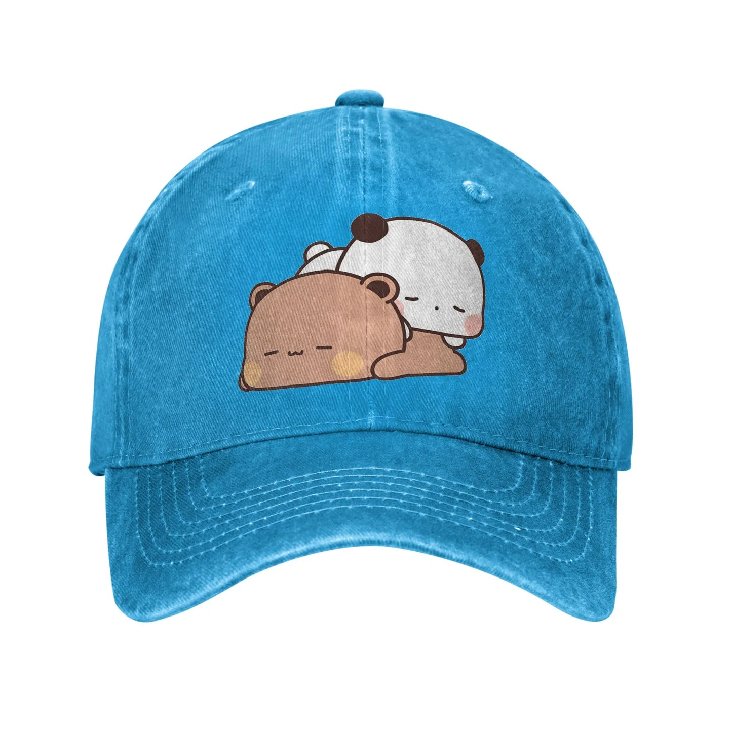 Cute Bubu And Dudu Are Sleeping Casual Baseball Cap