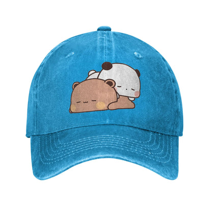 Cute Bubu And Dudu Are Sleeping Casual Baseball Cap