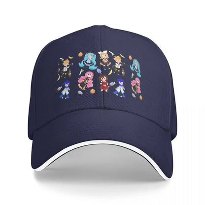 Unisex Baseball Hats Vocaloid Chibi Chaos! Miku