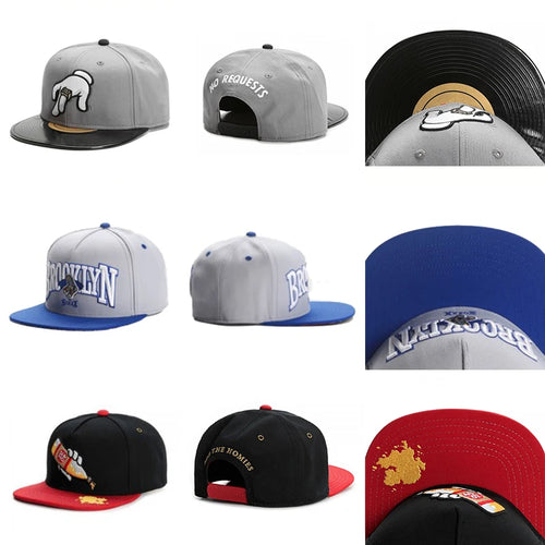Brand Fastball Cap Cookie Embroidery Hiphop Cap Snapback Caps