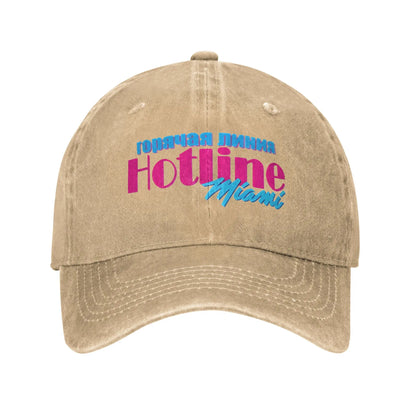 Hotline Miami Trucker Hats Outfits For Men Women Baseball Caps