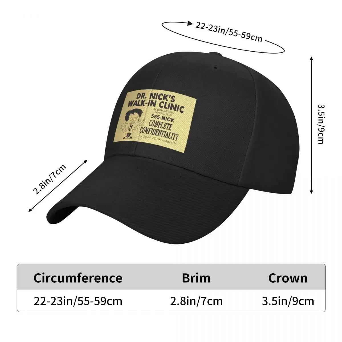 Dr Nick Ad Baseball Cap
