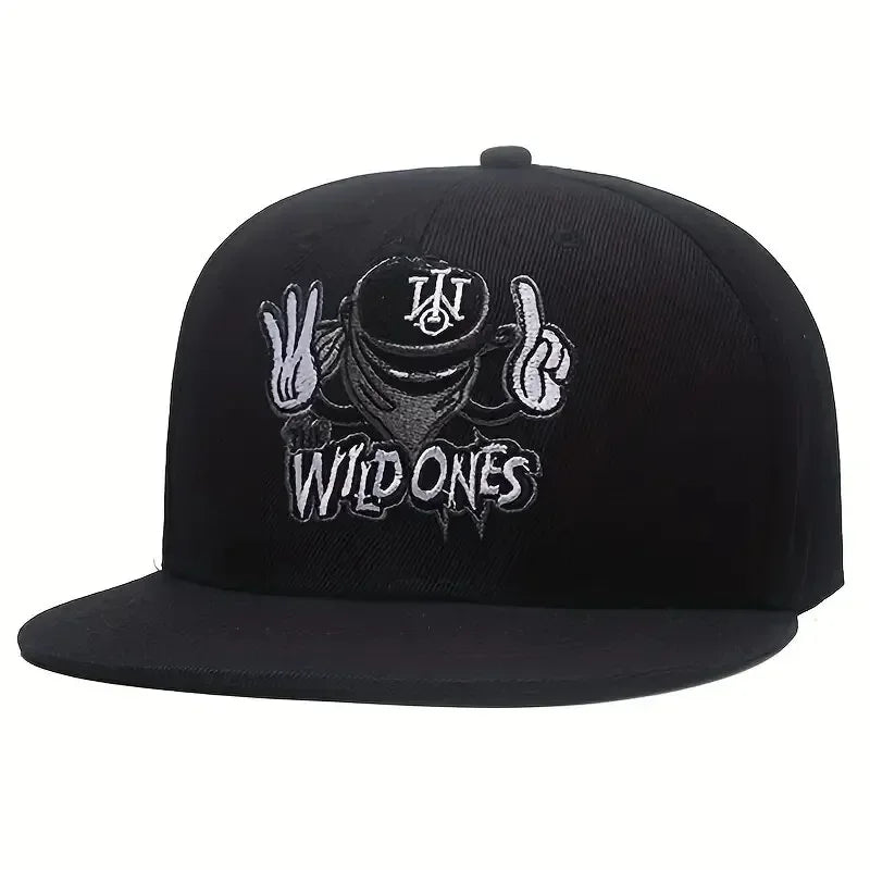 2025 Unisex Ninja Letter Embroidery Hip-hop Hats Baseball Caps Snapback Caps