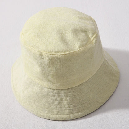 Simple Terry Cloth Towel Bucket Hat