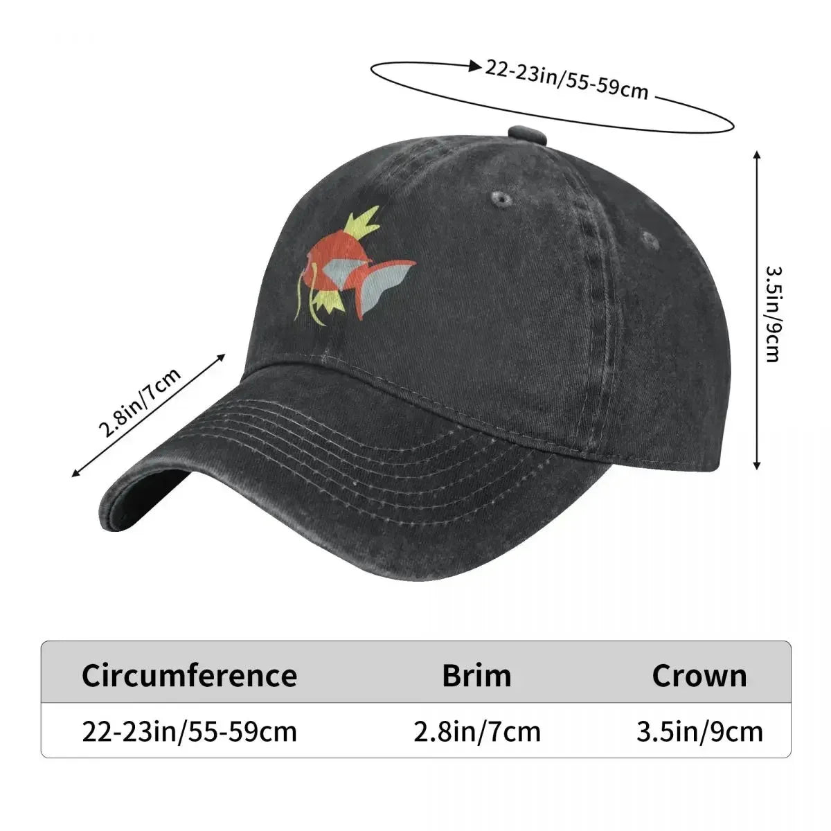 New Magikarp Fish Baseball Cap