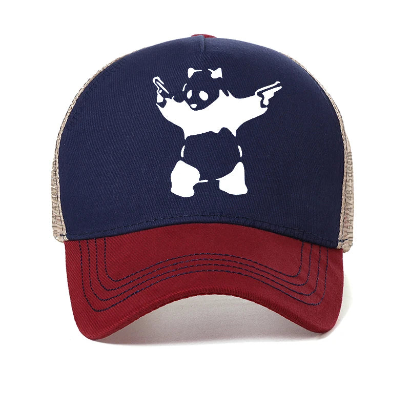 WWF Wrestling Panda Comedy Baseball Cap