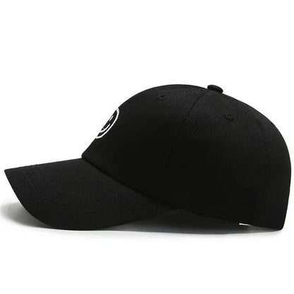 Four Seasons Ca Polyester Cotton Embroidered Smiley Lesbial Baseball Cap