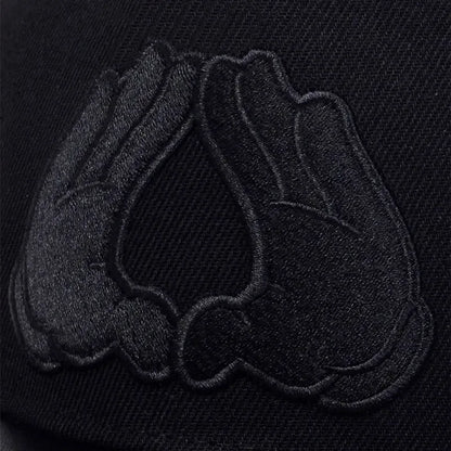 Unisex Hands With Love Embroidery Hip-Hop Hats Spring Autumn Outdoor Snapback Caps