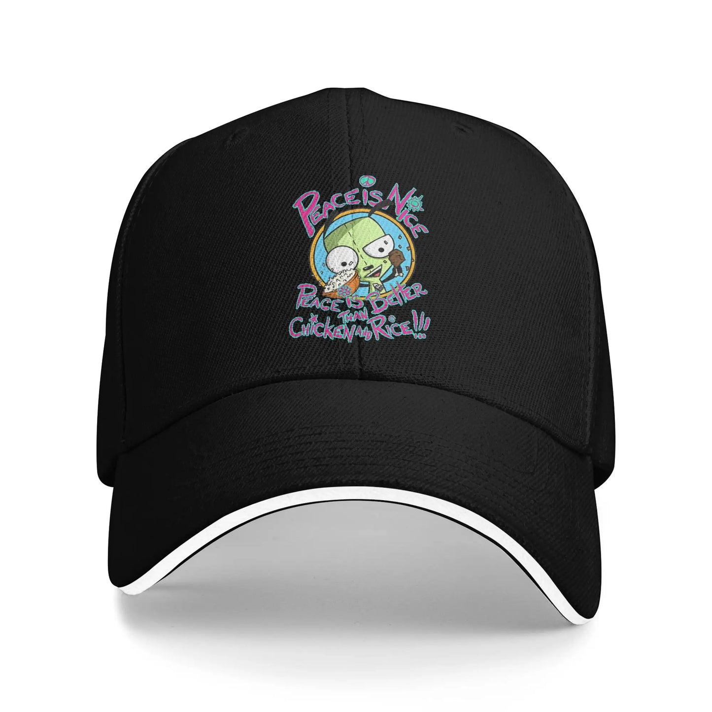 Invader Zim Mood Cartoon Baseball Cap