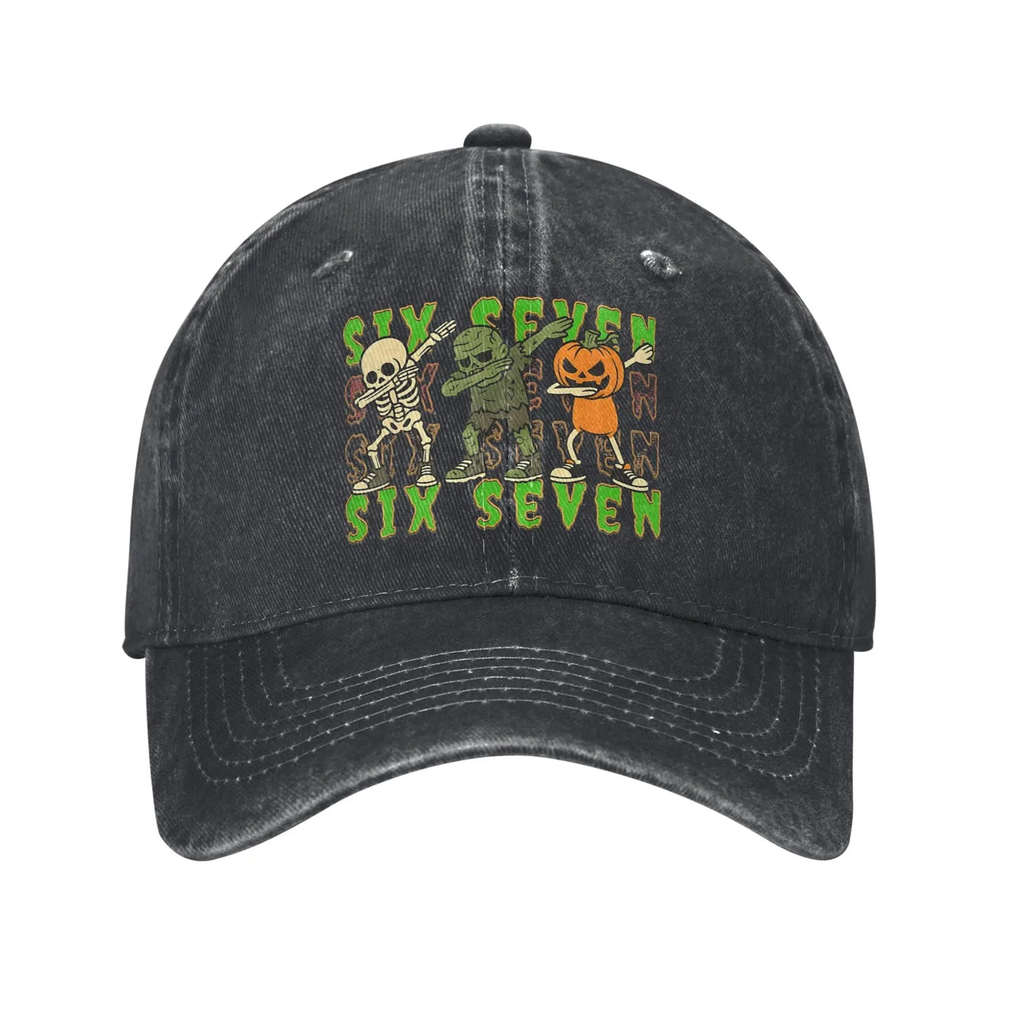 67 Ice Cream Drip Meme Funny Six Seven Gen Alpha Slang Baseball Cap