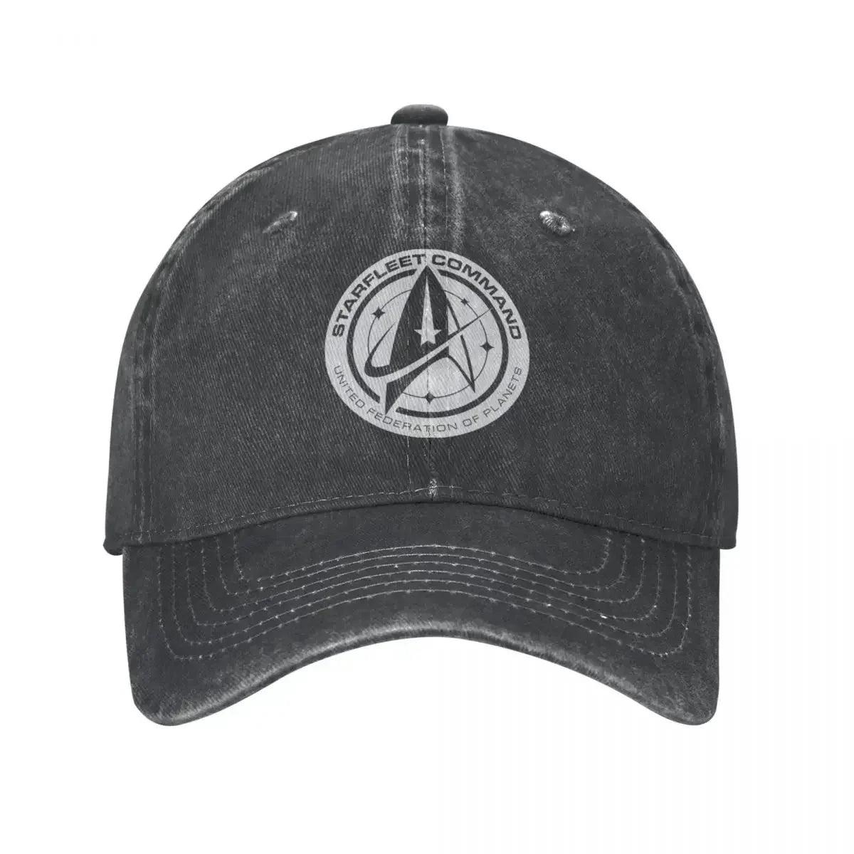 Y2K Stars Treks Baseball Caps Retro Distressed Washed