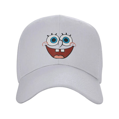 Spongebobs Large Smiling Face Sun Baseball Cap